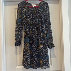 Motherhood Maternity long sleeve floral dress